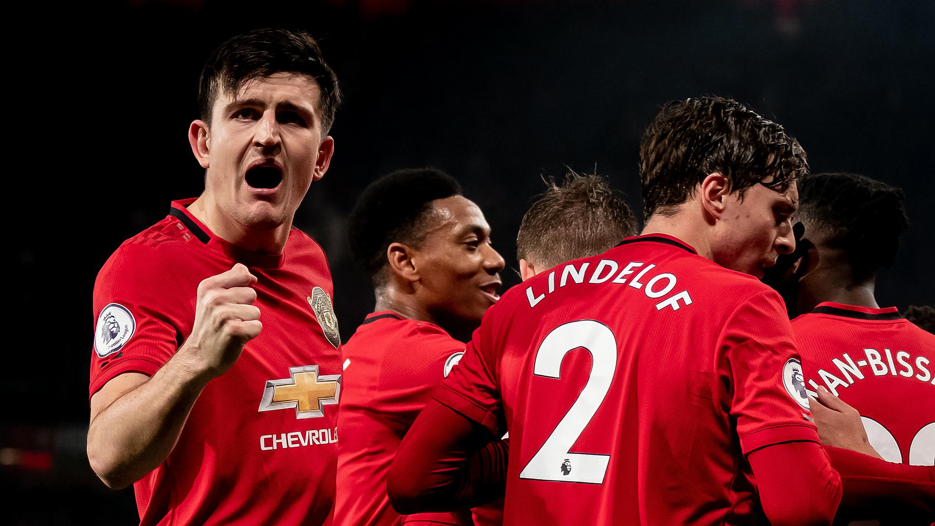 Harry Maguire Lindelof Martial Manchester United