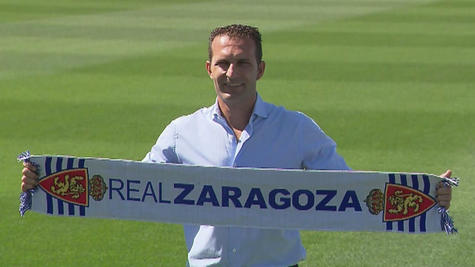 Rubén Baraja, nuevo entrenador del Real Zaragoza para esta temporada y otra opcional