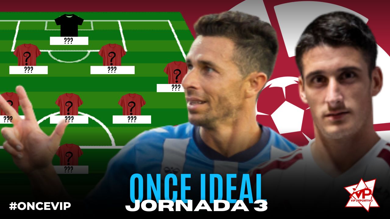 Once ideal Jornada 3 LaLiga 2