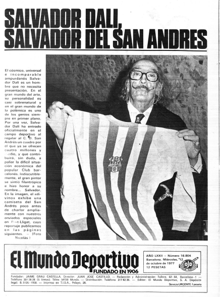 Portada Mundo Deportivo del 12 de octubre de 1977