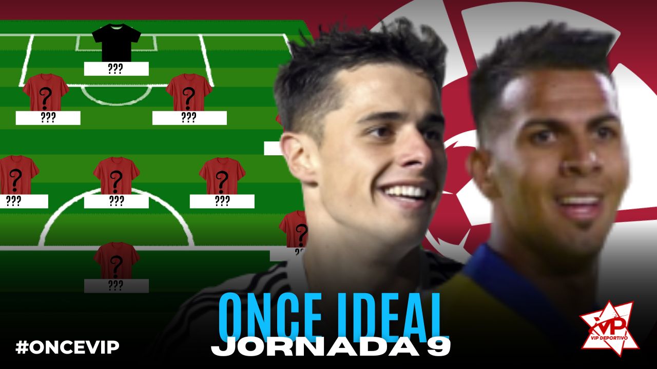 Once ideal Jornada 9 LaLiga 2