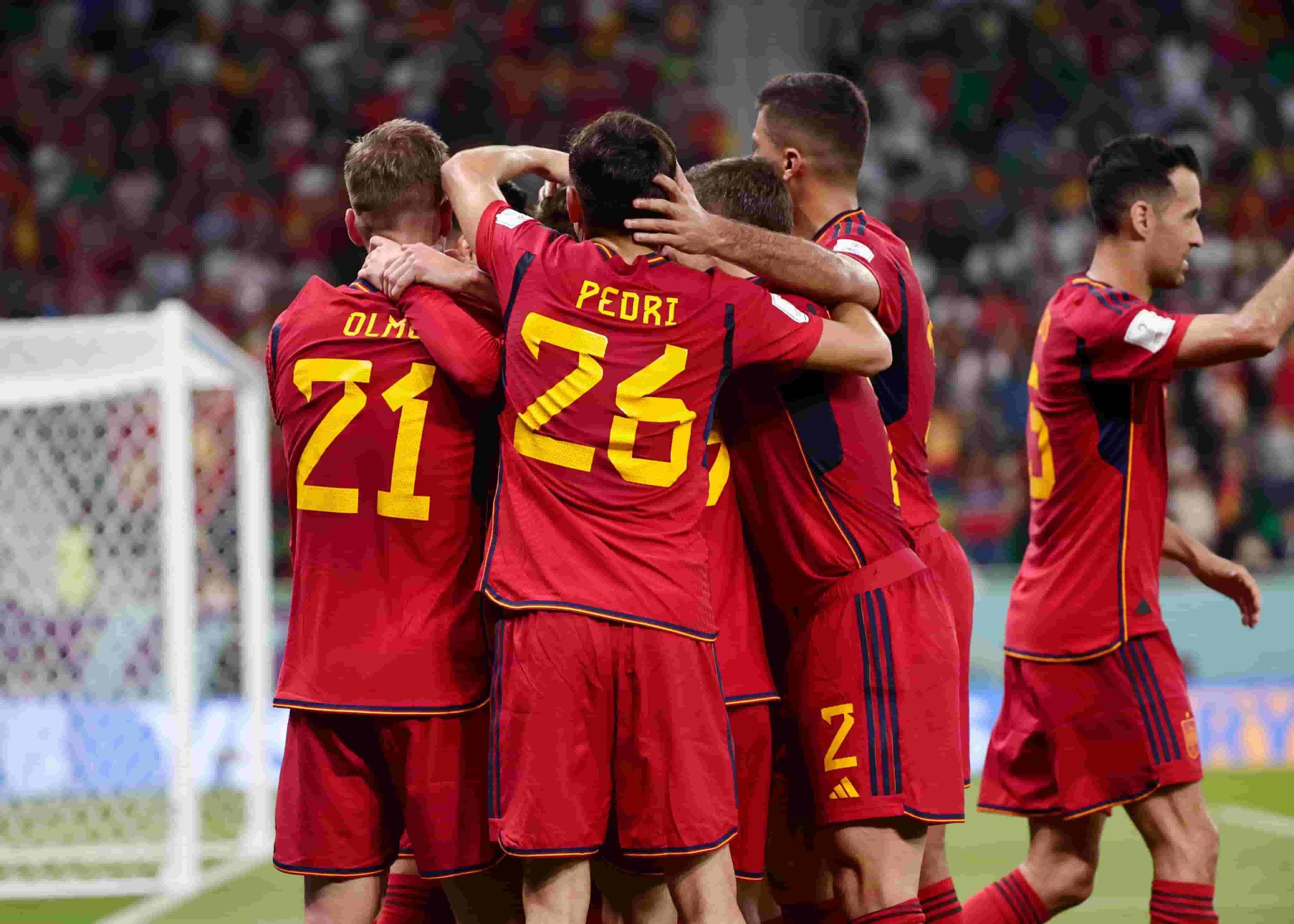 Imagen del España 7-0 Costarica. Crédito: SEFutbol