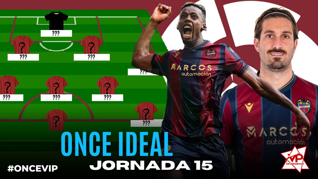 Once Jornada 15 LaLiga 2
