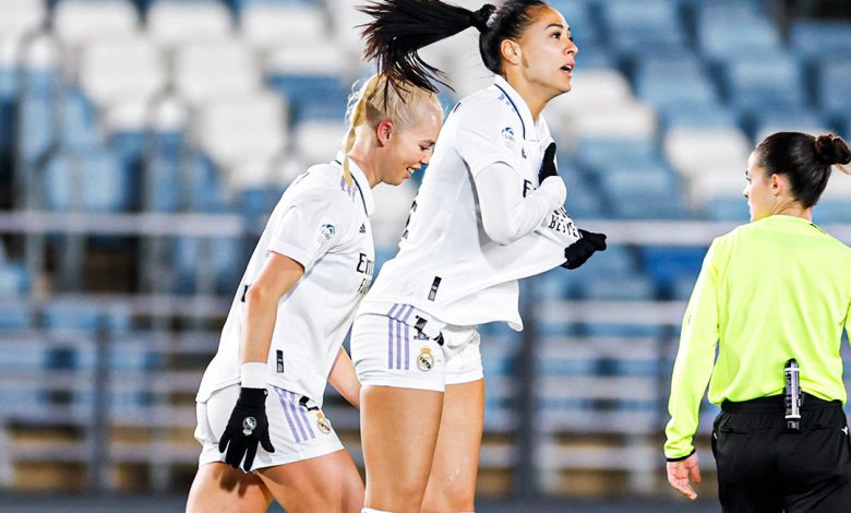 Celebración del gol de Kathellen