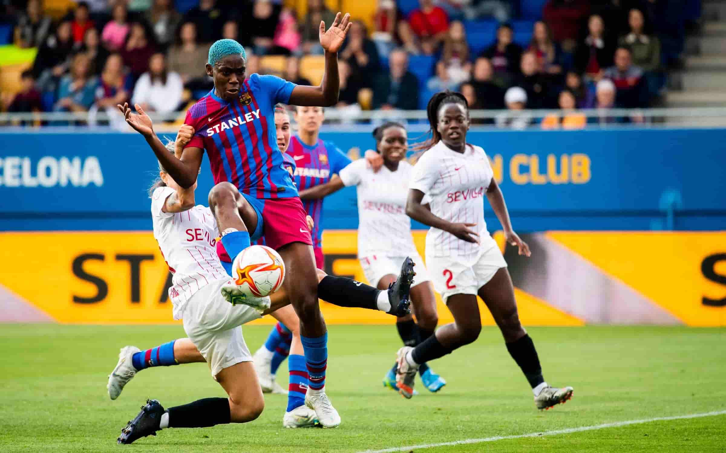 Partido del Barça contra el Sevilla de la temporada pasada. Créditos: Víctor Salgado