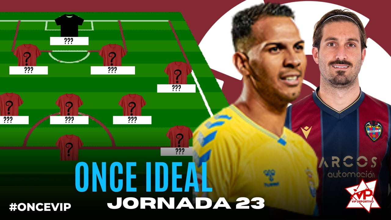 Once Jornada 23 LaLiga 2