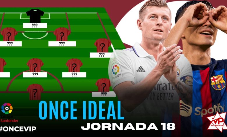 Once Jornada 18 LaLiga