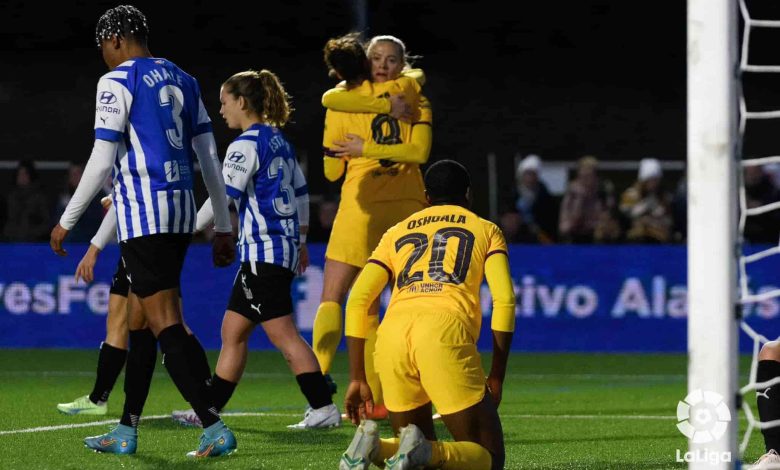 El Barça ha ampliado su racha de partidos ligueros sin conocer la derrota a 54. Créditos: FCBfemeni