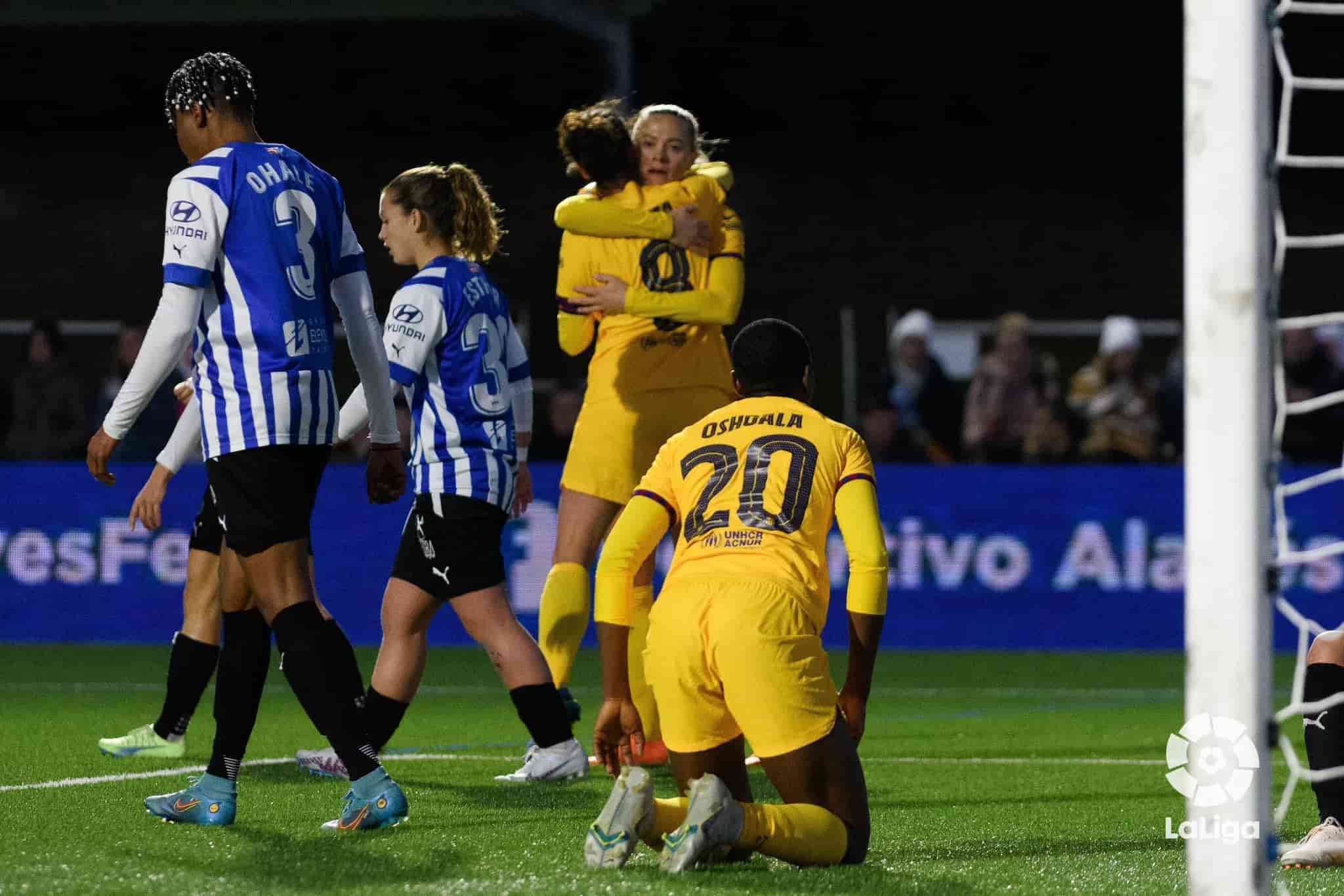 El Barça ha ampliado su racha de partidos ligueros sin conocer la derrota a 54. Créditos: FCBfemeni