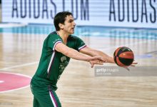 MADRID, SPAIN - DECEMBER 13: Carlos Suarez of Unicaja during the Liga ACB match between Real Madrid and Unicaja at Wizink Center on December 13, 2020 in Madrid, Spain. (Photo by Sonia Canada/Getty Images)
