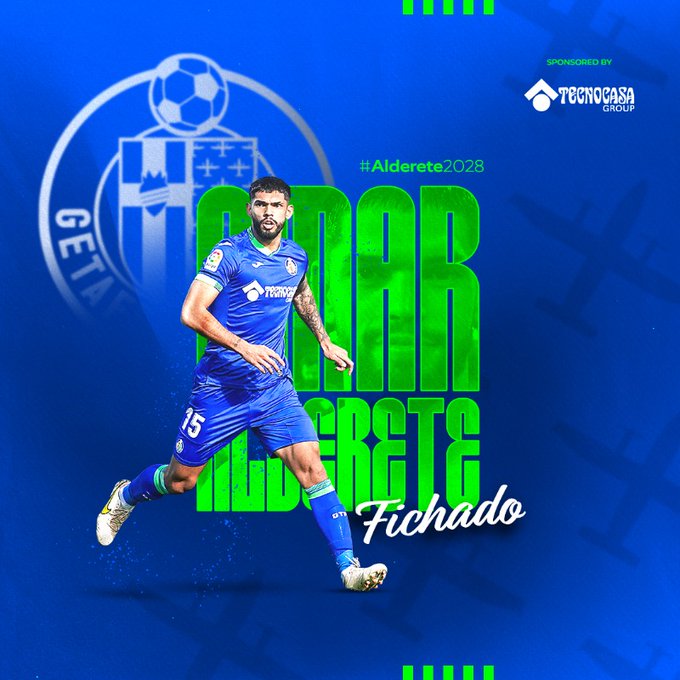 Omar Alderete, primer fichaje para el Getafe CF en la 23/24