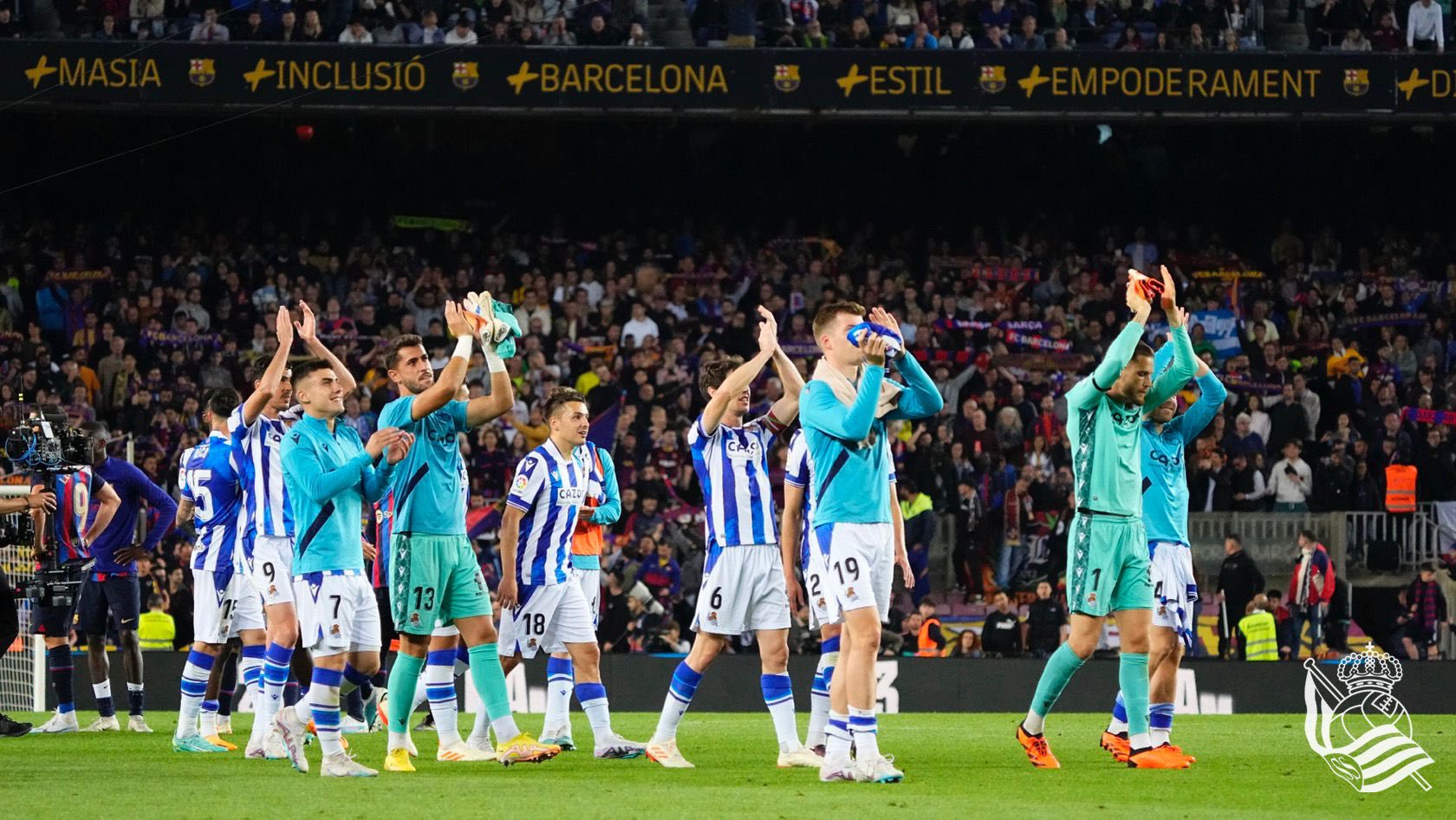 La Real Sociedad venció en el Camp Nou, 32 años después