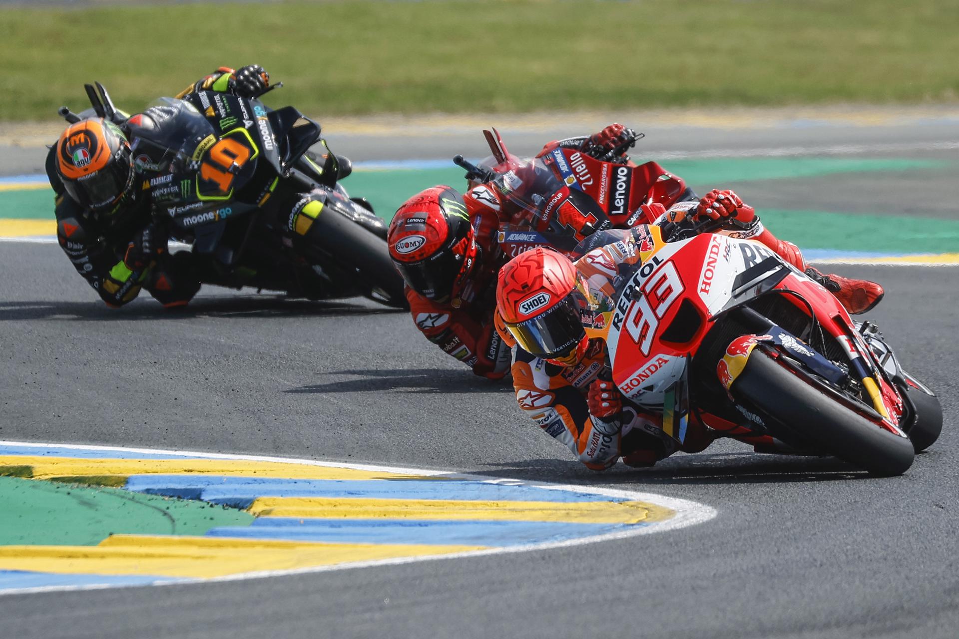 Un caótico GP de Francia