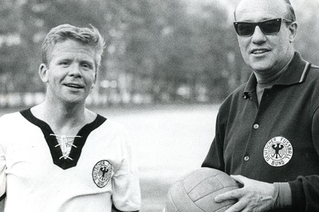 Helmut Haller en la Copa del Mundo de 1966