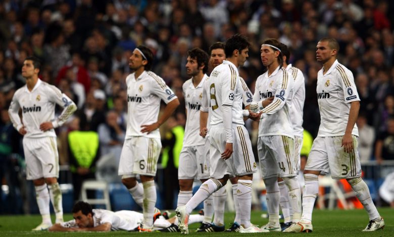 Real Madrid en la tanda de penaltis contra el Bayern Múnich, 2012