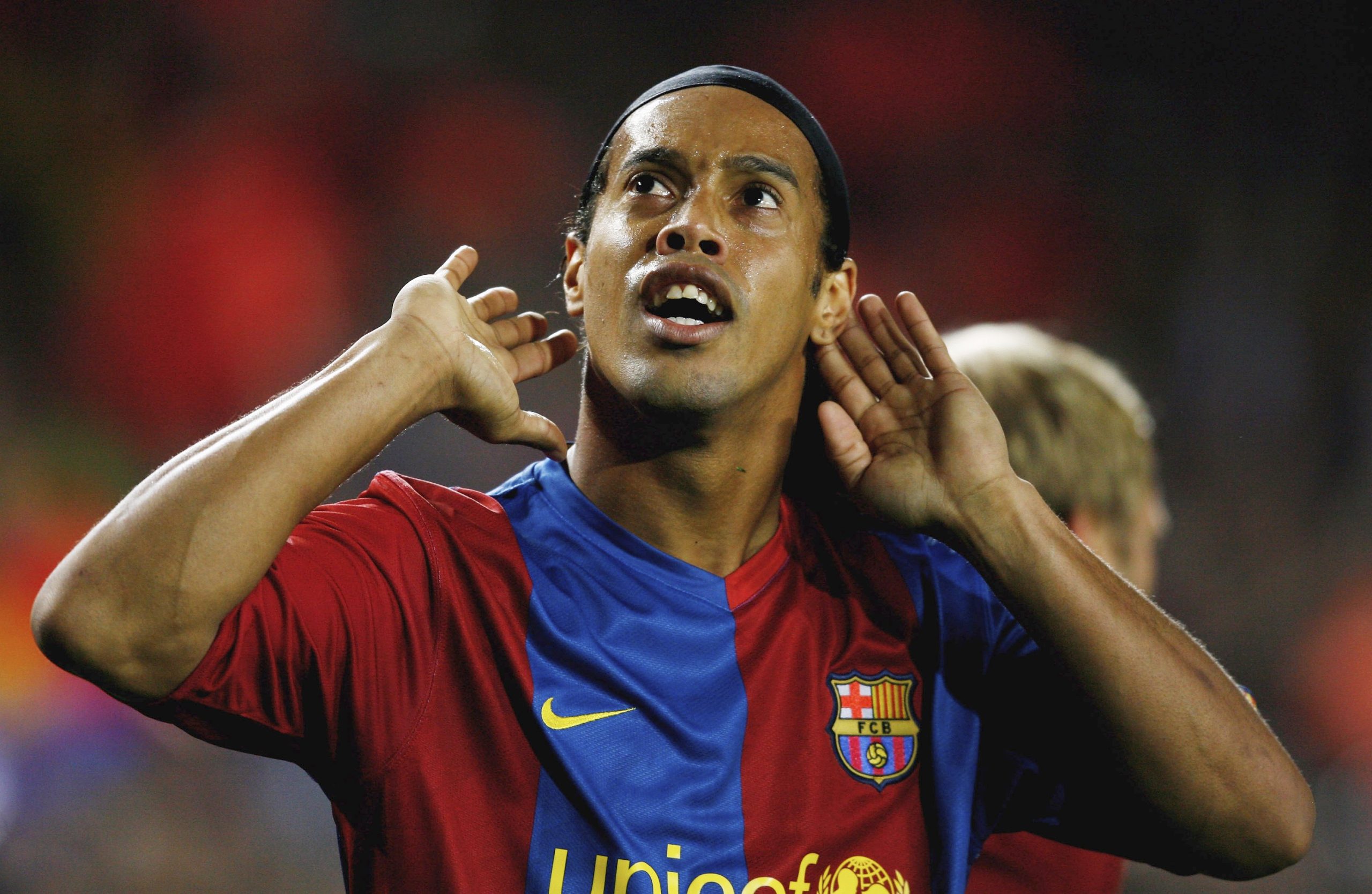 Ronaldinho, brasileños en el FC Barcelona