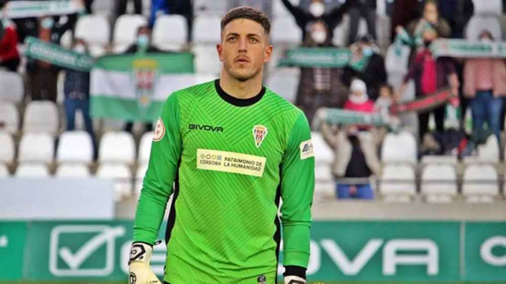 Carlos Marín en el partido ante el Mérida. Vía CÓRDOBA CF