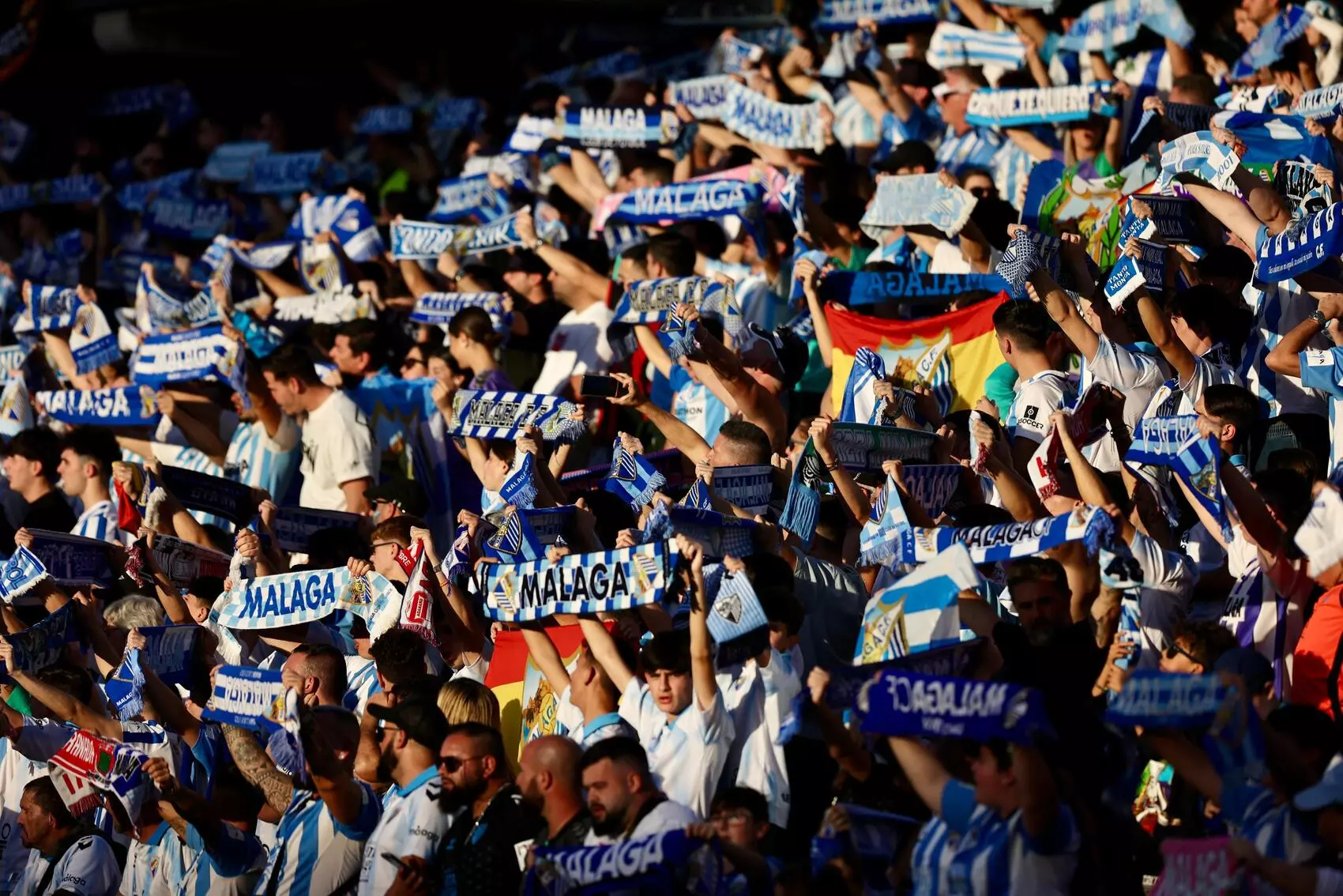 Afición Malaguista en Granada