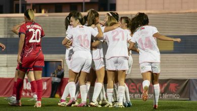 Madrid CFF celebra una victoria complicada contra el Levante Las Planas.