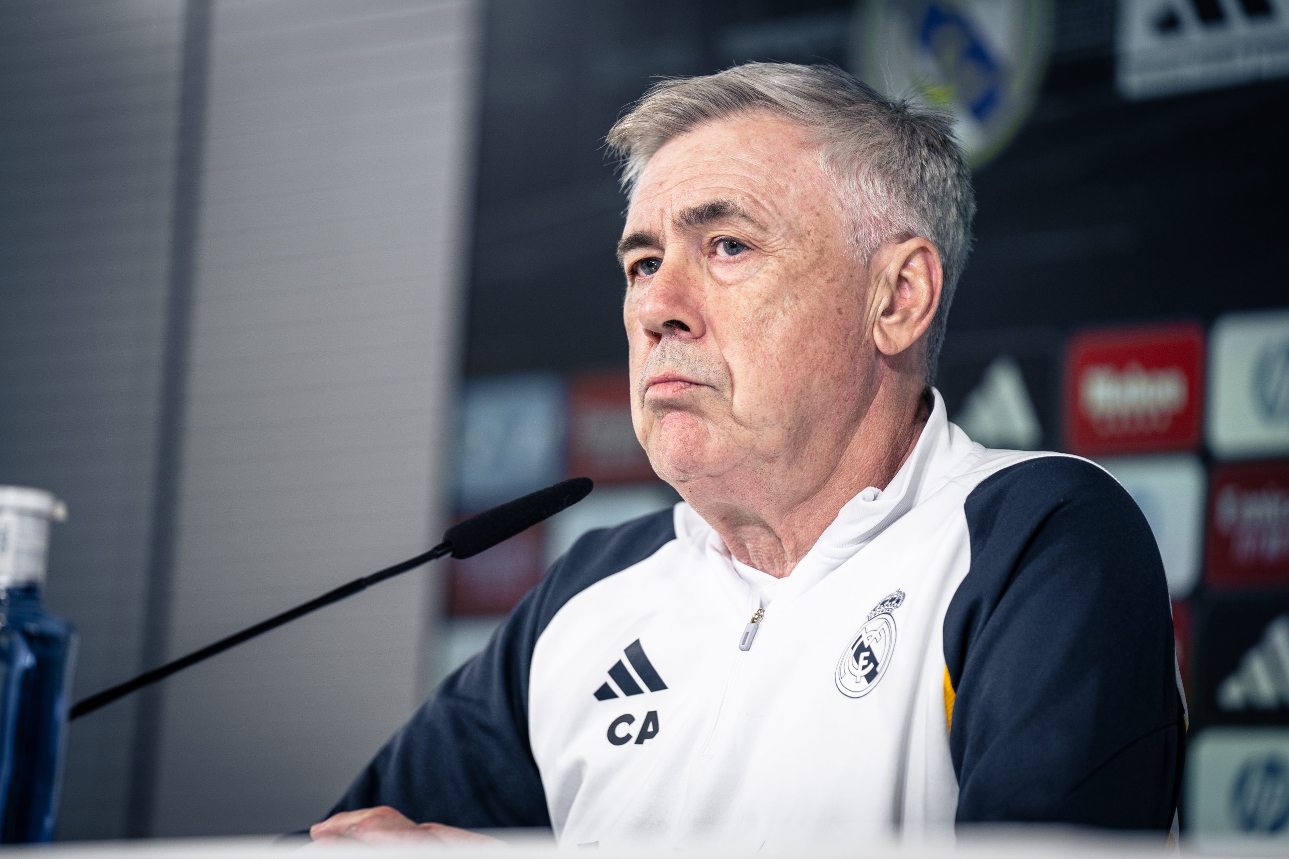 Ancelotti Real Madrid. Imagen vía: Alejandro Osado/ VIP Deportivo.