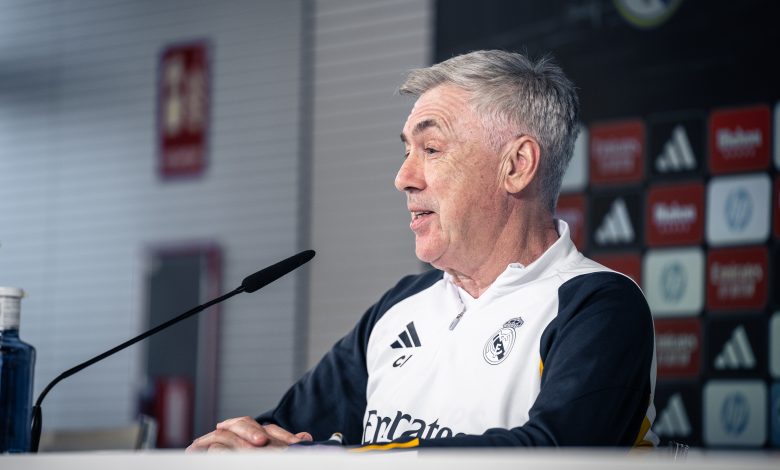 Ancelotti Real Madrid. Imagen vía: Alejandro Osado/ VIP Deportivo.