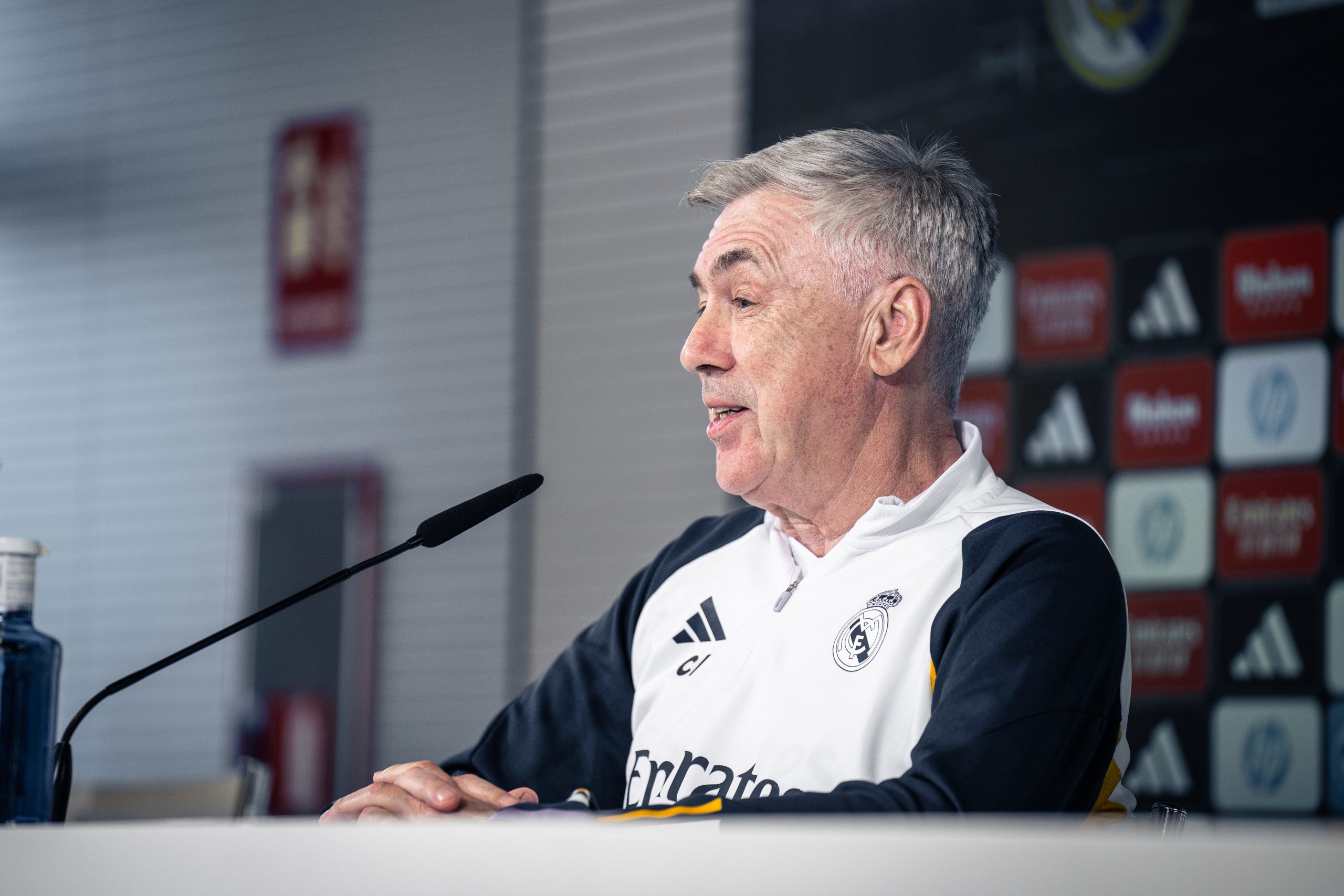 Ancelotti Real Madrid. Imagen vía: Alejandro Osado/ VIP Deportivo.