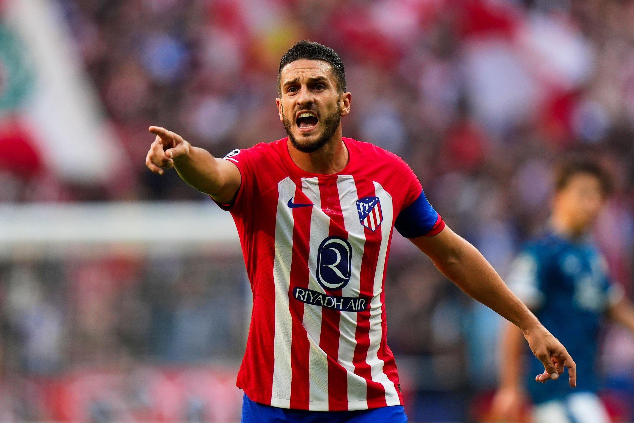 Koke. Imagen vía: Atlético de Madrid.
