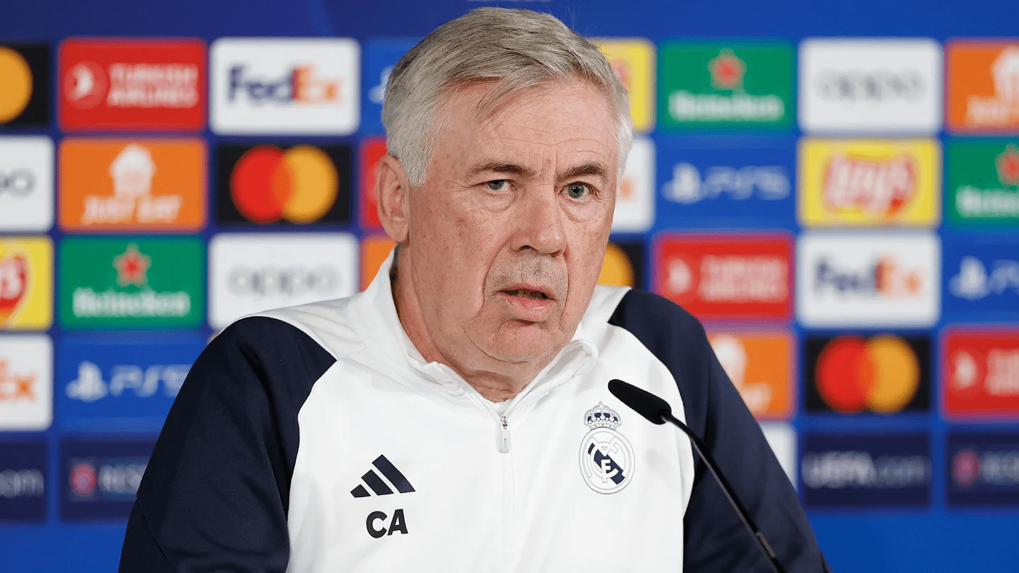 Ancelotti Real Madrid. Imagen vía: Real Madrid.