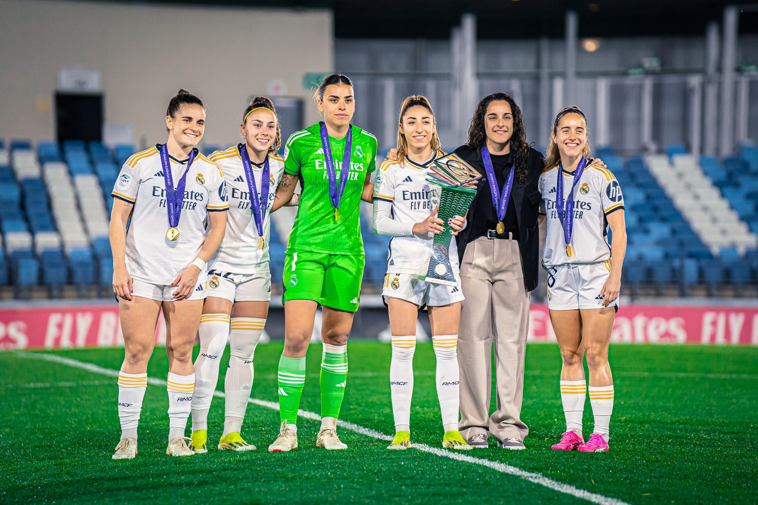 Real Madrid Femenino. Imagen vía: Alejandro Osado/ VIP Deportivo.