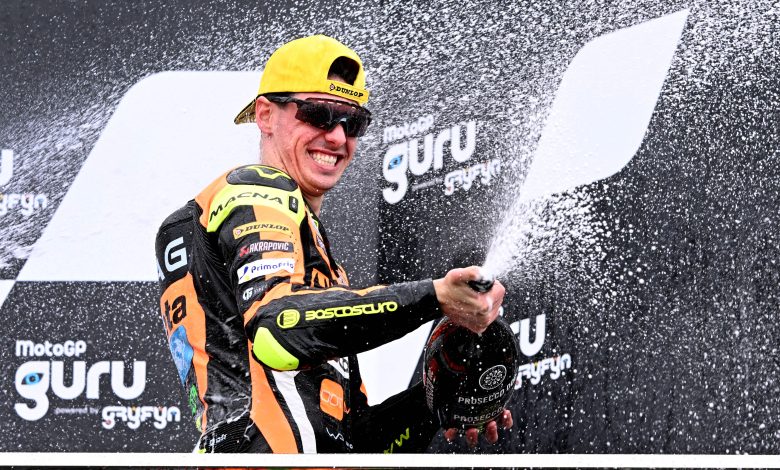 Fermín Aldeguer, piloto español de Moto2