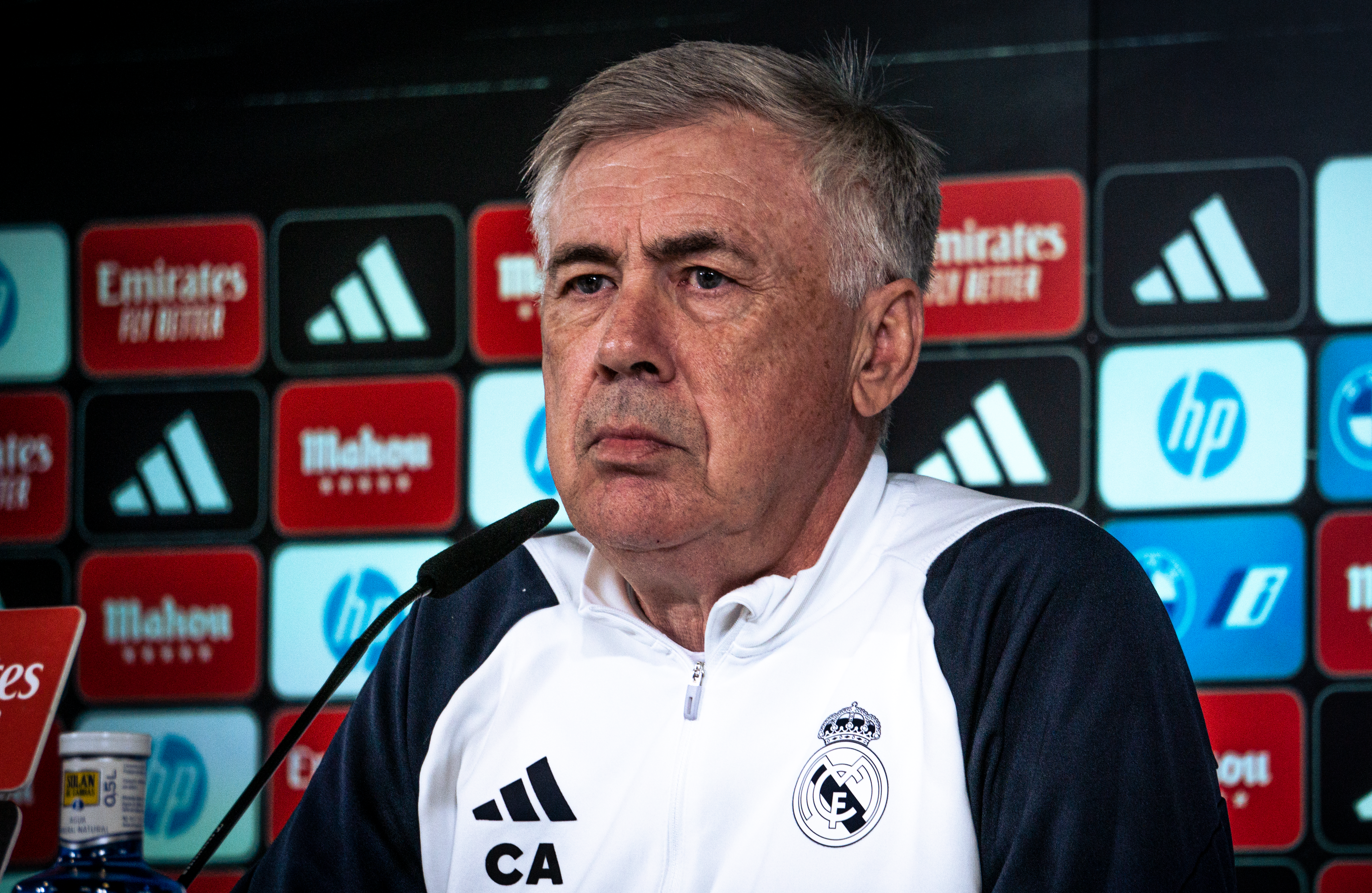 Ancelotti Real Madrid. Imagen vía: Javier Martínez/ VIP Deportivo.