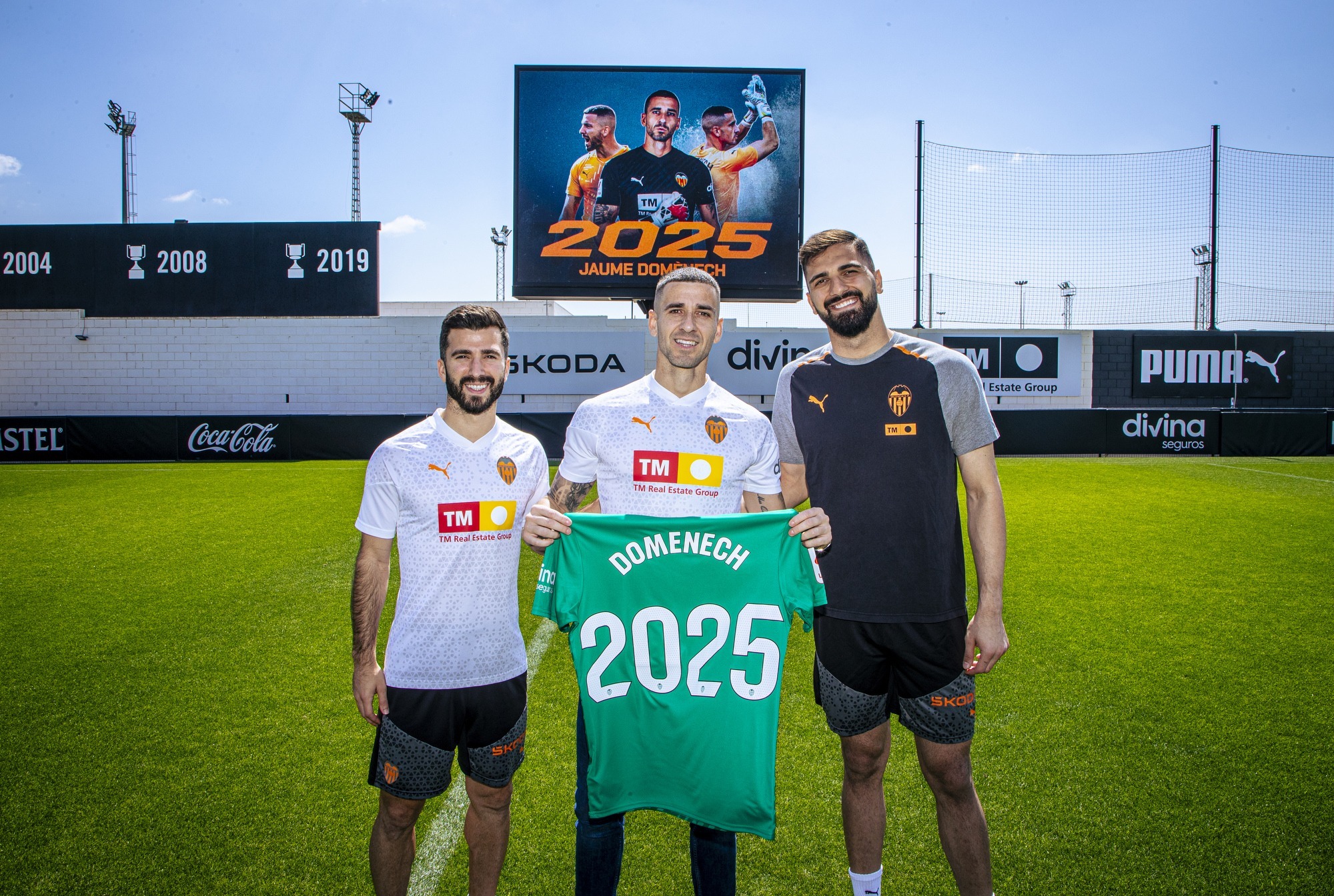 Jaume Domènech. Imagen vía. Valencia CF.