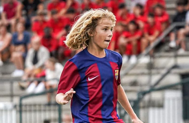El joven medio de La Masía tiene todo para convertirse en uno de los jugadores del futuro FC Barcelona y la Selección Española, Michal Zuk