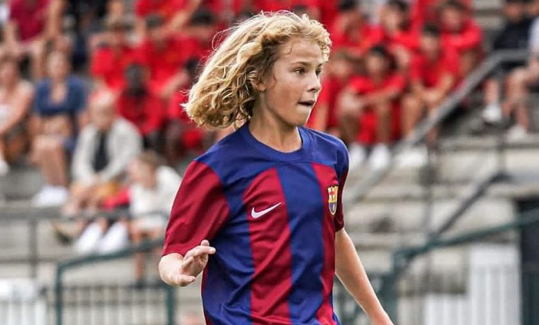 El joven medio de La Masía tiene todo para convertirse en uno de los jugadores del futuro FC Barcelona y la Selección Española, Michal Zuk
