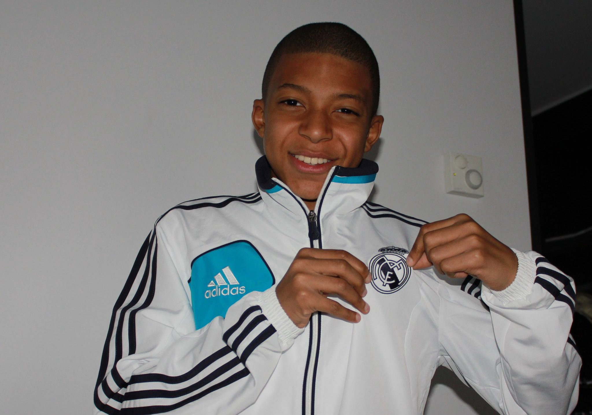 Kylian Mbappé. Real Madrid.