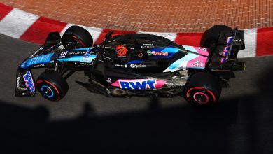 MONTECARLO, MÓNACO - 24 DE MAYO: Esteban Ocon de Francia conduciendo el (31) Renault Alpine F1 A524 en la pista durante la práctica antes del Gran Premio de F1 de Mónaco en el Circuito de Mónaco el 24 de mayo de 2024 en Montecarlo, Mónaco. (Foto de Rudy Carezzevoli/Getty Images)