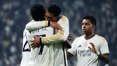 Vinícius Júnior, Jude Bellingham y Rodrygo