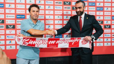 La presentación de Rubi con el Almería