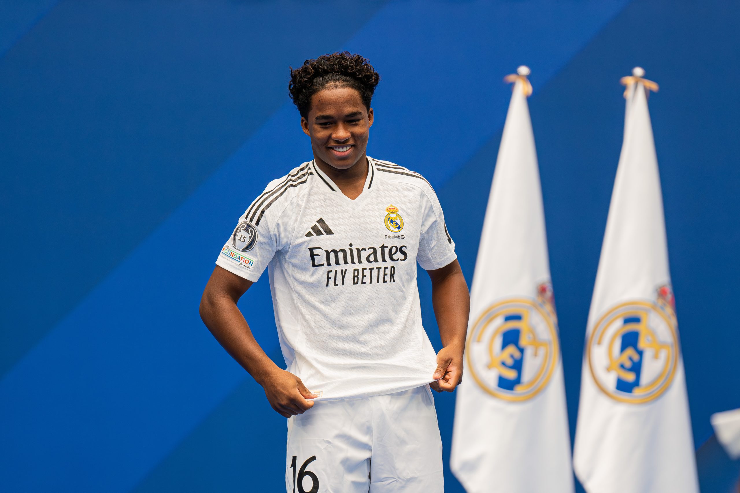 Endrick Real Madrid. Imagen vía: VIP Deportivo.