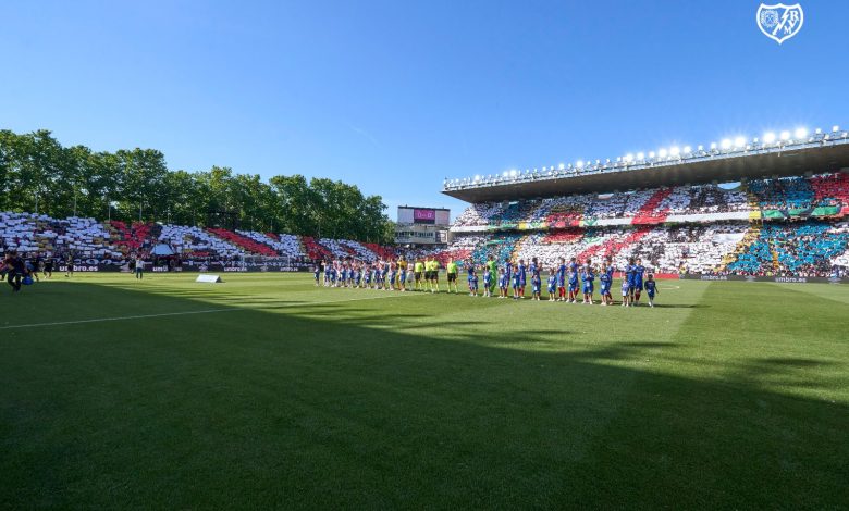 Estadio de Vallecas. Rayo Vallecano.