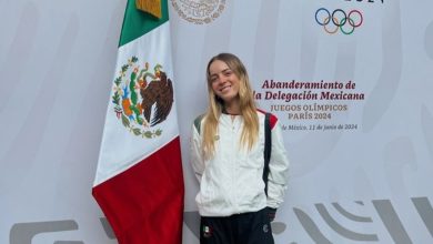 Victoria Velasco Fuentes. Comité Olímpico Mexicano.