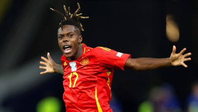 Nico Williams en la Euro 2024