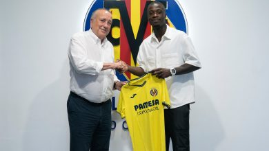 Nicolas Pepé en su primer día en el Villarreal