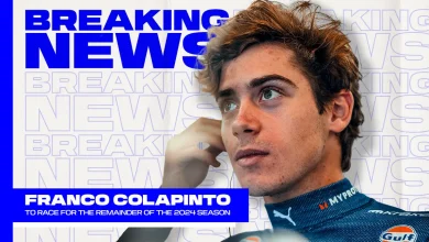 Franco Colapinto se convierte en piloto para Williams. Fuente: Williams