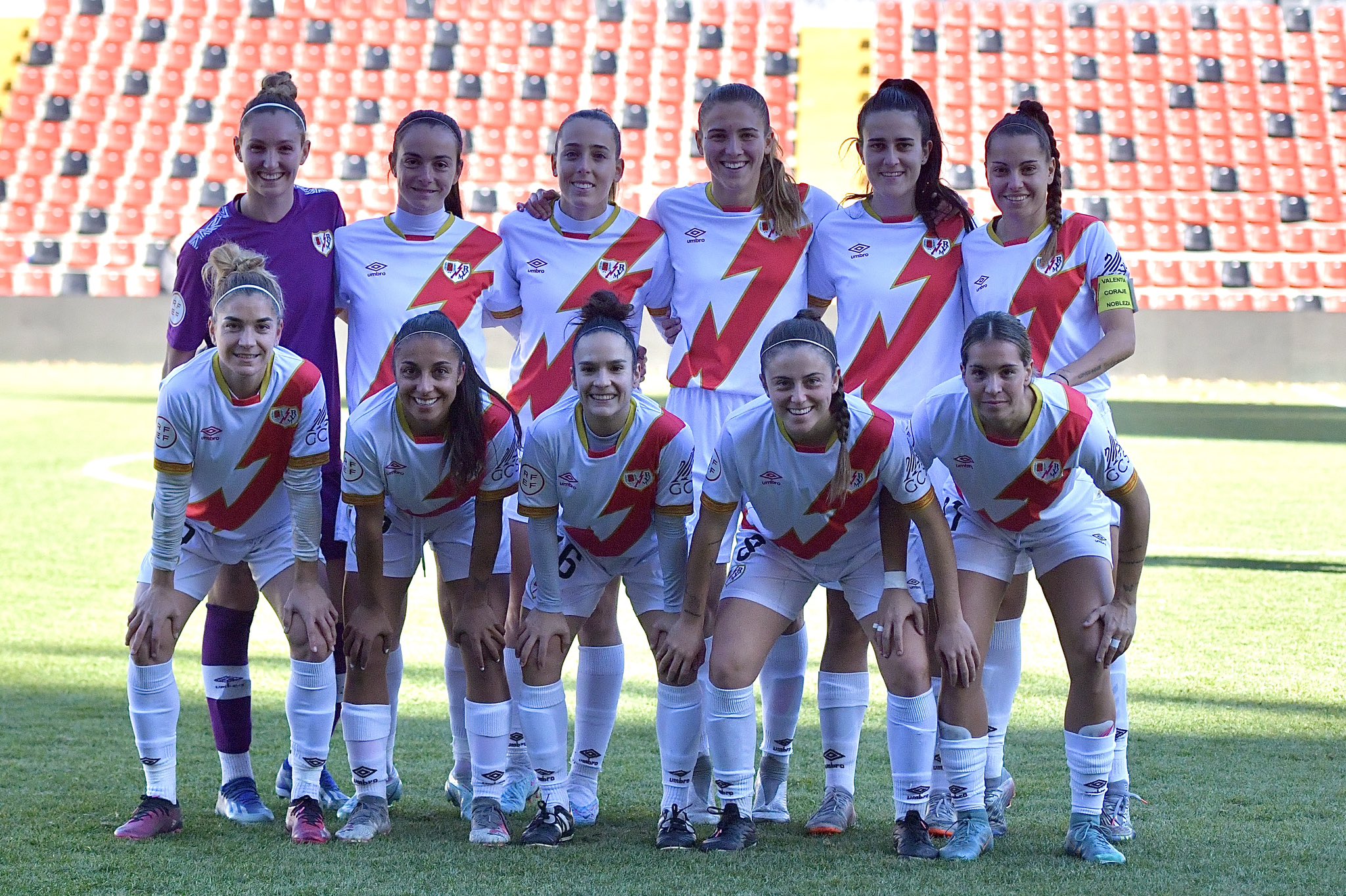 Rayo Vallecano Femenino. Estadio de Vallecas.