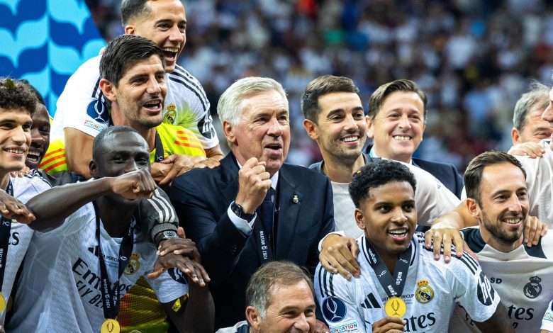 Ancelotti. Real Madrid.