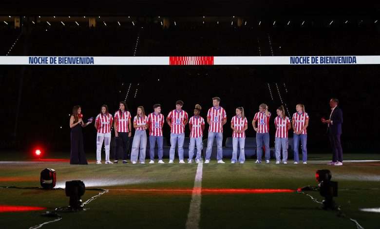Noche de Bienvenida. Atlético de Madrid.