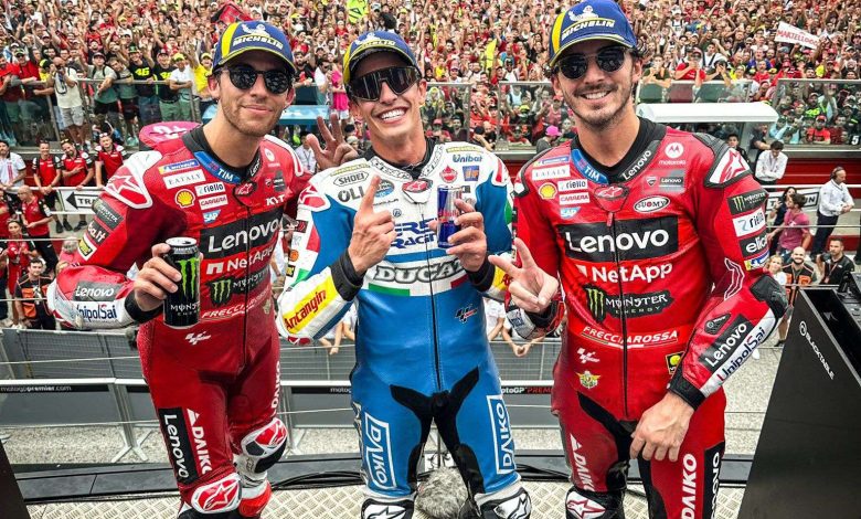 MotoGP Misano Podio