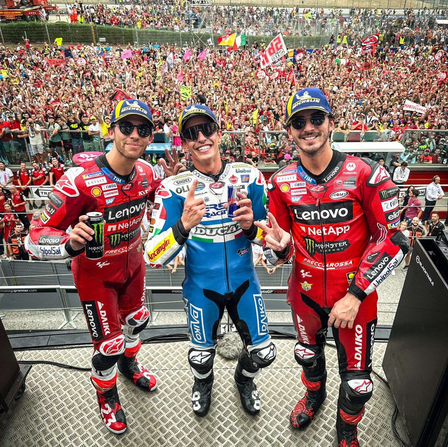 MotoGP Misano Podio
