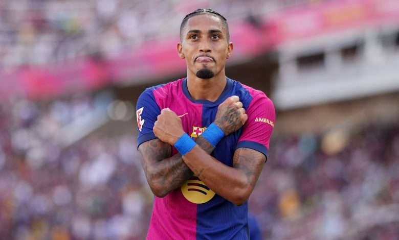 Raphinha en el FC Barcelona